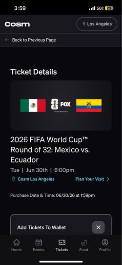 Mexico vs ecuador cosm