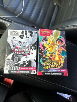 Ascended Heroes and White Flare Booster Bundle