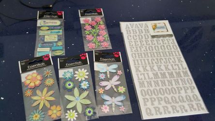 New scrapbooking items all for 6.00 !