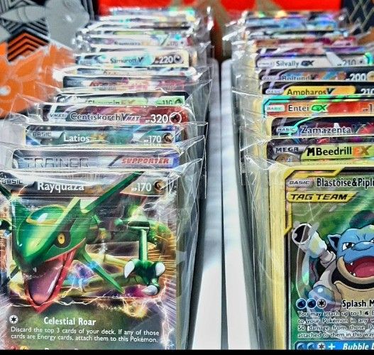 New Price 👀 1,100+ Pokémon Cards, 100+ Holo/RH/Rare No Basic Energy