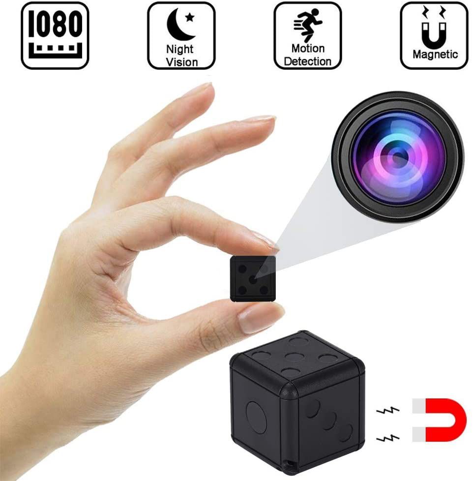 Dice Hidden Mini Spy Camera 1080 HD Recording, Comes with 32GB SD Card
