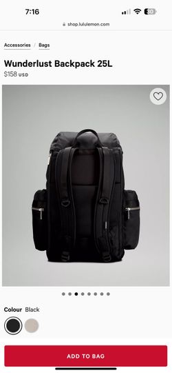 Lululemon Wunderlust Backpack 25L for Sale in Pine Brook, NJ - OfferUp