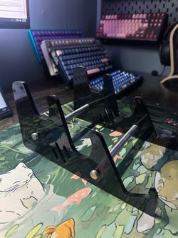 Acrylic 3 Tier Mechanical Keyboard Stand