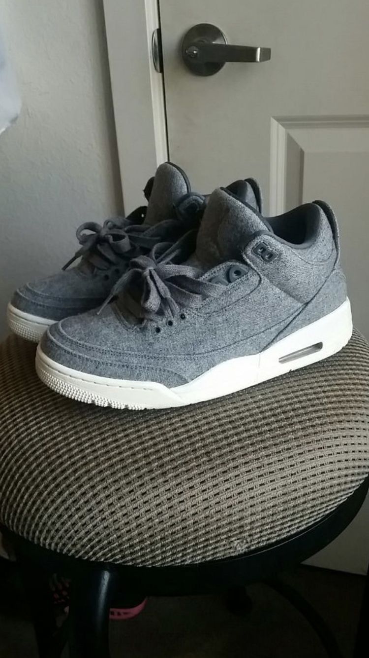 Jordan 3 "Wool Grey"