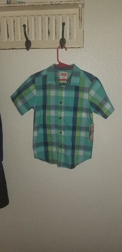 New button up boy shirts