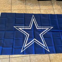 Cowboys Flag 5 By 3ft