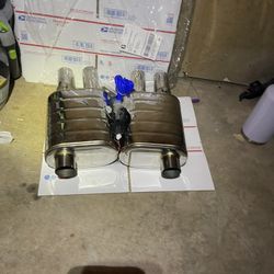 Electronic Valved Exhaust Muffler