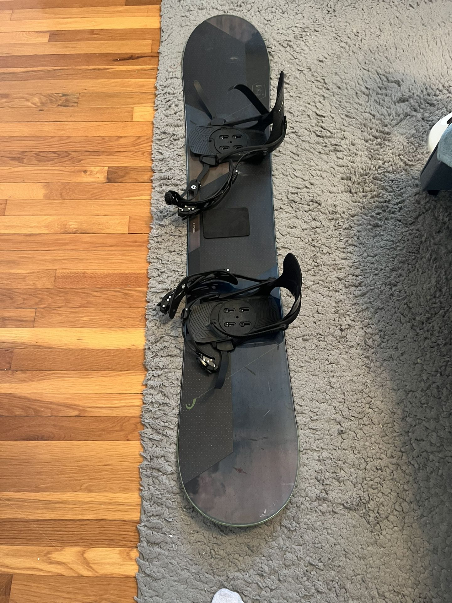 Snowboard And Bindings