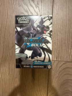 Pokemon Cards - Black Bolt Booster Bundle