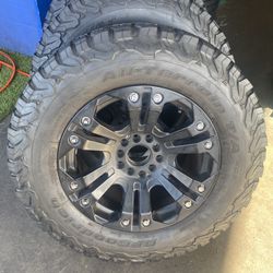 Dodge Ram Tacoma Chevy Silverado Wheels Rims and Tires
