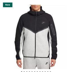 Nike Fleece Tech Black And Grey SIZE L