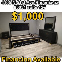 Queen size bedroom set brand new