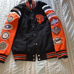 Mitchell & Ness NY GIANTS Varsity Jacket for Sale in New York, NY - OfferUp