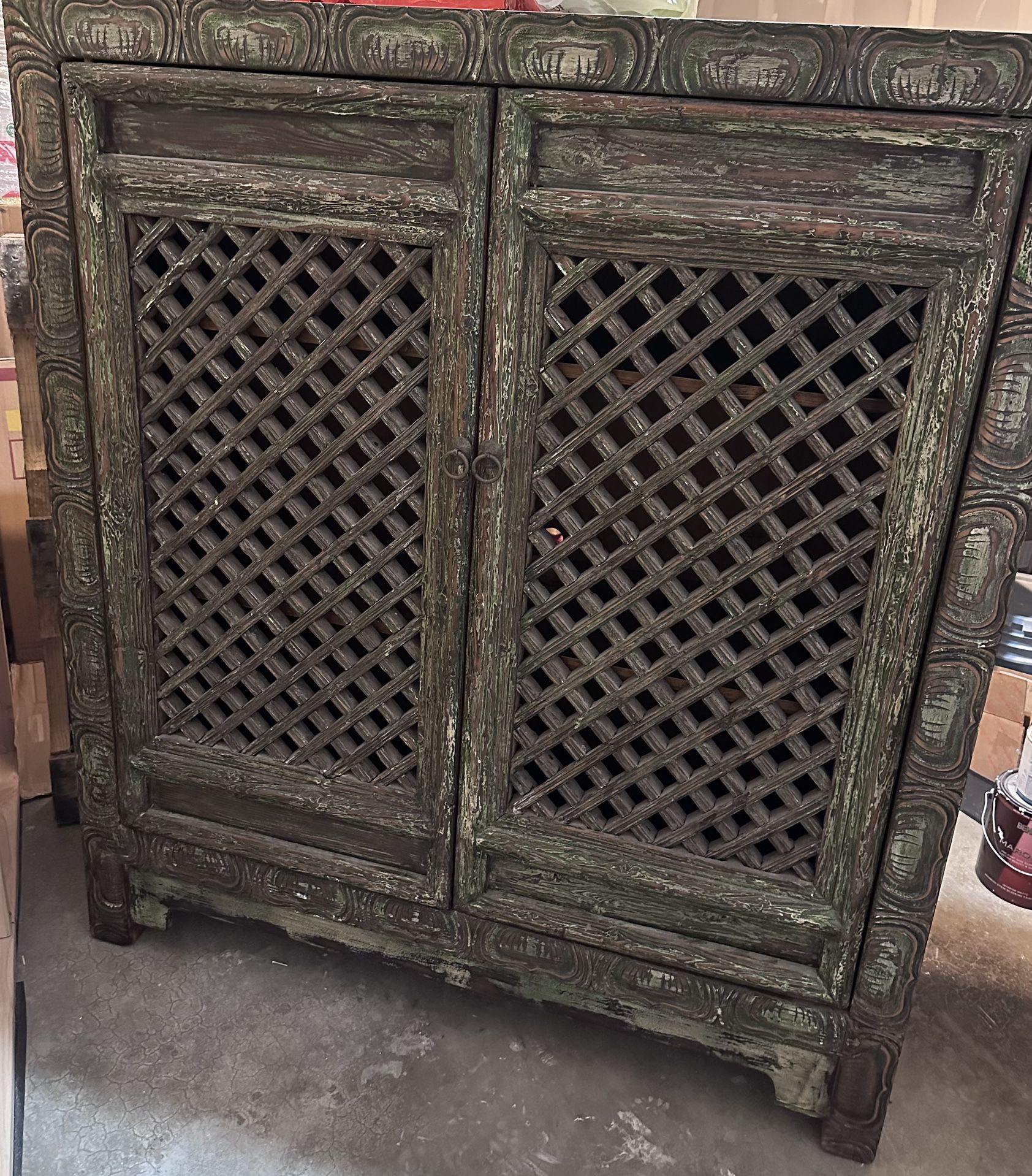 Antique Cabinet $200