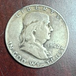 1952-D Franklin "Liberty Bell" Half Dollar 90% Silver 