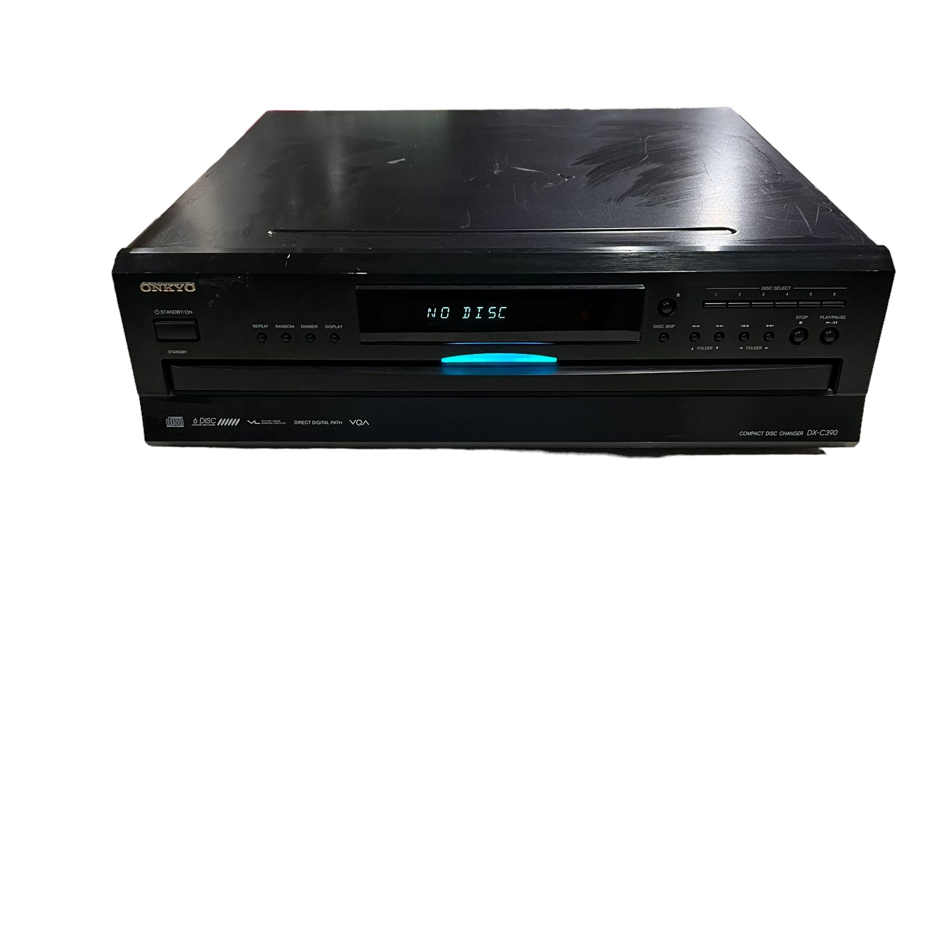 Onkyo DX-C390 6-Disc Carousel CD Changer No Remote