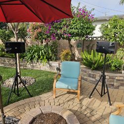 Speakers 250W tripod