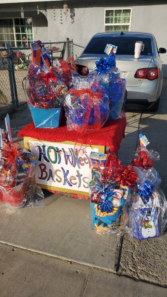 Hot Wheels Themed Gift Baskets