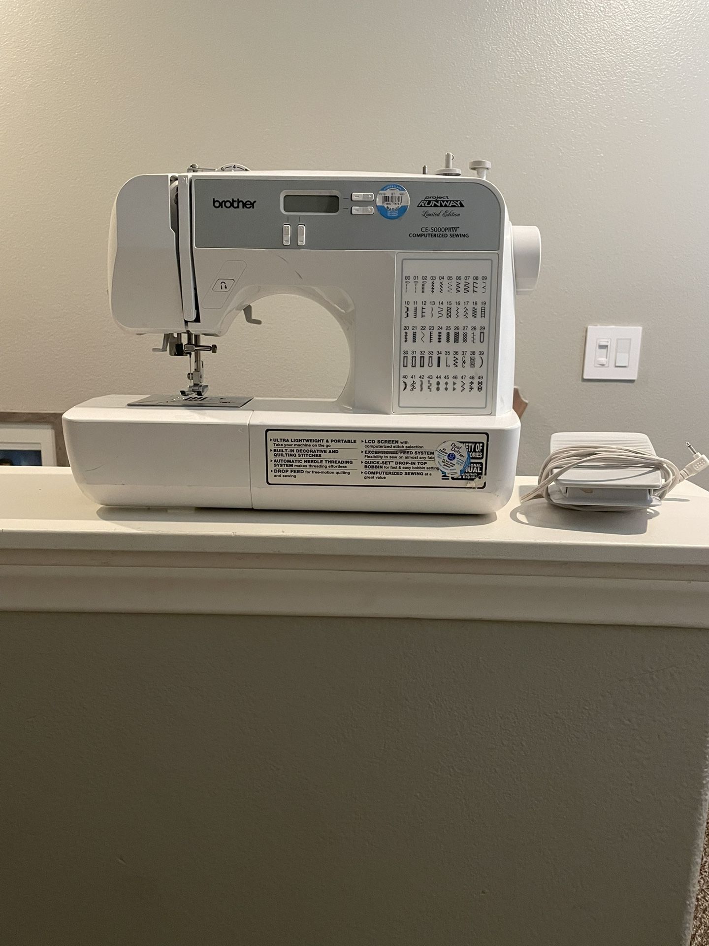 Brother sewing machine
