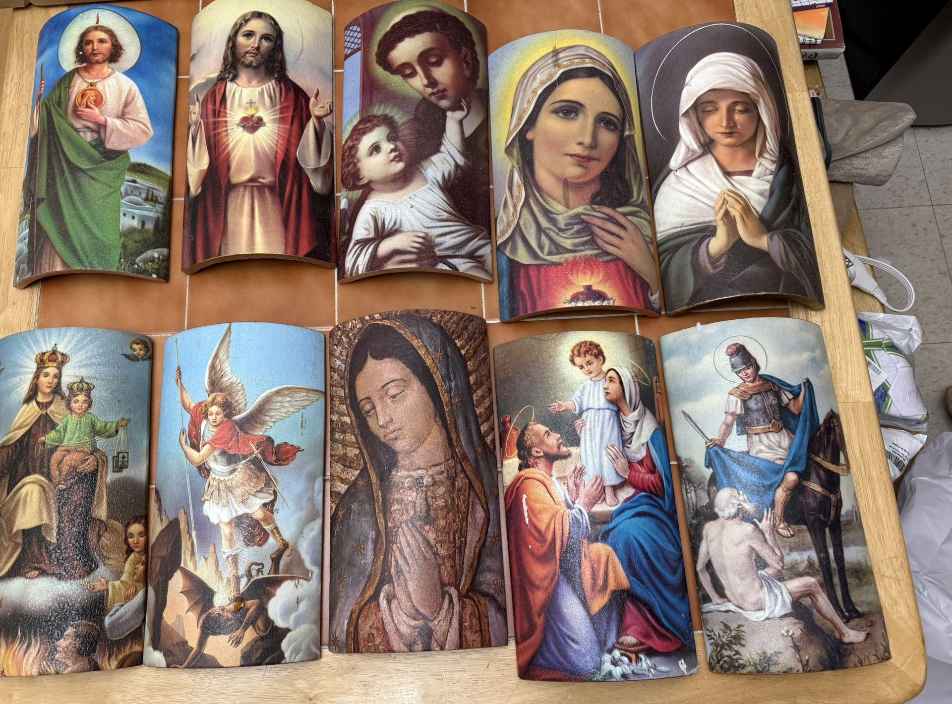 Religious Hand Painted Tiles