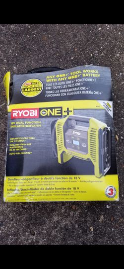 Ryobi 18v Inflator/Deflator 