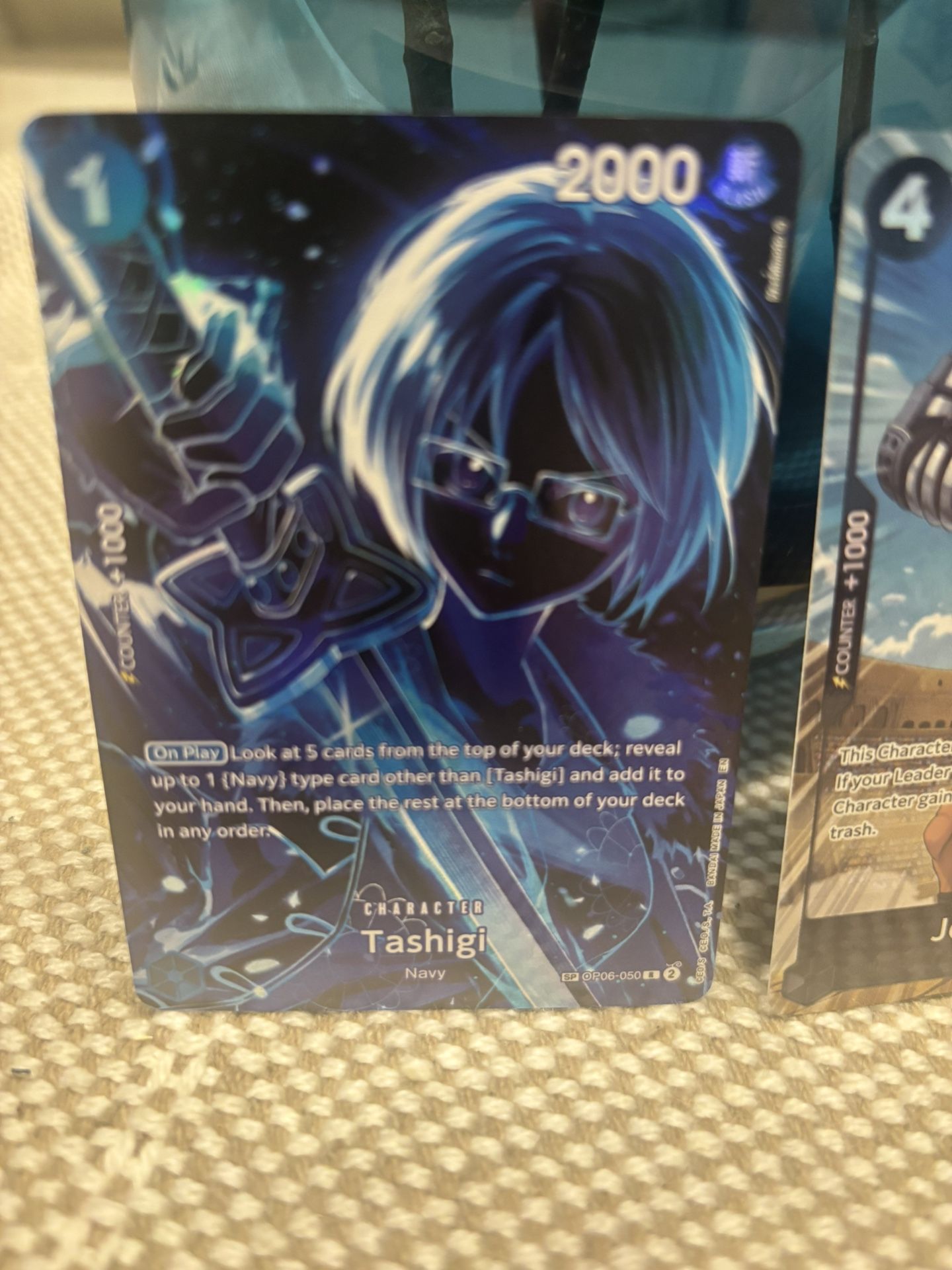 One piece SR and SEC cards