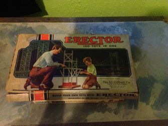 Vintage toy, erector