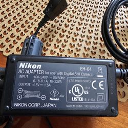 Nikon EH-64 AC Adapter for Digital Camera Coolpix Original Nikon Part