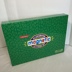 Lakeshore Classroom Magnetic Letters Kit & Storage Box 245 Pcs Set 