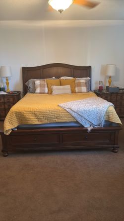 Cal King bed frame