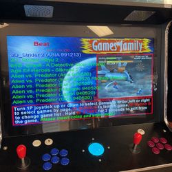 2 Player Home Arcade With Track Ball And Light Guns