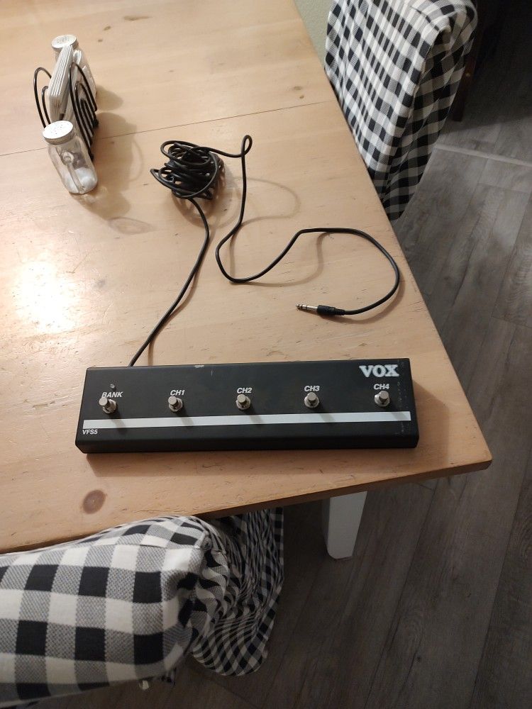Vox VFS5 Footswitch