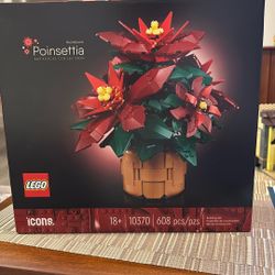 Poinsettia Lego New Unopened