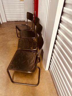 (4) Set of Four Restoration Hardware Chairs