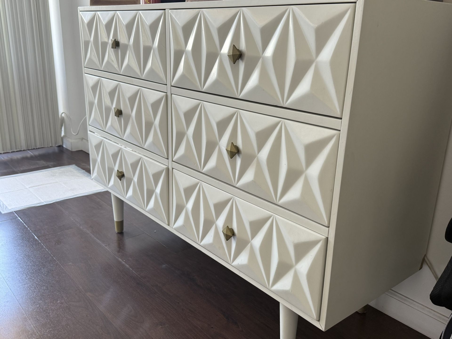 table with drawers
