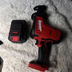 Bauer 21702cr-b 20v Brushless Compact Reciprocating Saw 