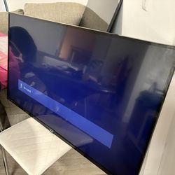 Phillips 50 Inch TV With Bracket Ready To Install 