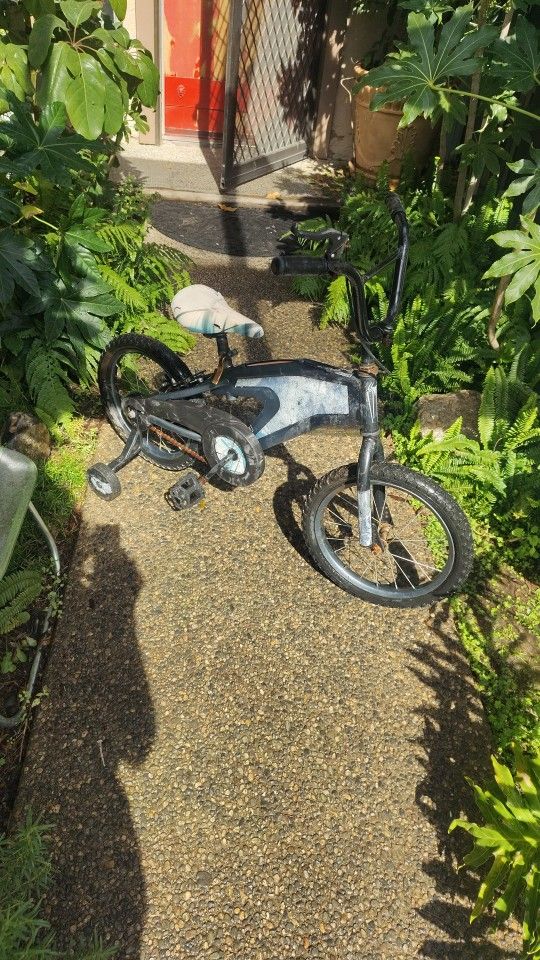 small kids bike with training wheels