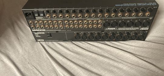 MACKIE designs mixing board