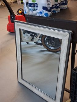 Beige mirror good for decor