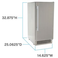 Ice Maker Outdoor/Indoor 15” New In Box