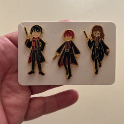 3 Harry Potter Fantasy Pins 