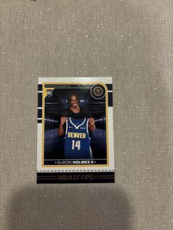 DaRON Holmes II NBA Rookie Card NBA Hoops 2024-2025 #252