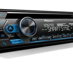 Pioneer DEH-S4220BT 1-Din CD Receiver – Bluetooth, USB/AUX, Color Change, FLAC, AM/FM Radio, Detachable Face, 50W x 4, Voice Control, Hi-Volt RCA Preo