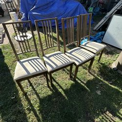 Set Of 4 Dinning Chairs 