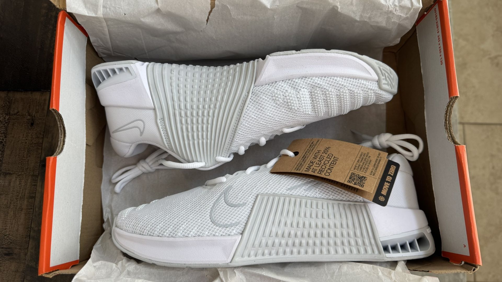 Nike Metcon 9 (Men’s Size 10.5) White / Pure Platinum White 