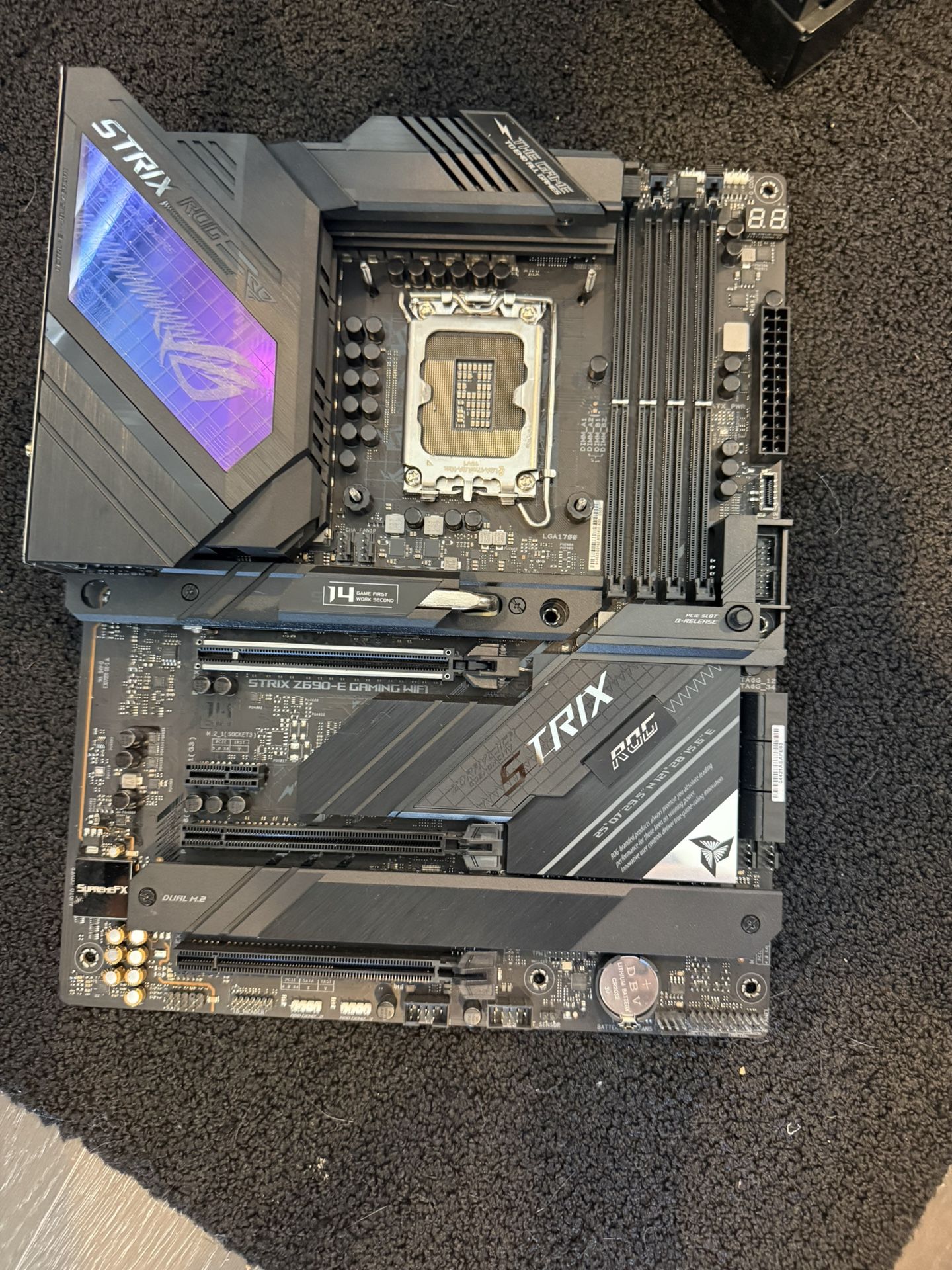 ASUS ROG Strix Z690-E Gaming WiFi – LGA1700 Motherboard (DDR5, 13th Gen Ready)