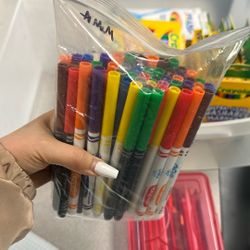 Skinny Crayola Markers
