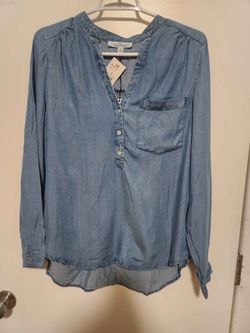 Jean blouse