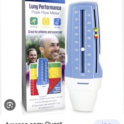 QUEST “Asthma MD” Lung Performance Peak Flow Meter